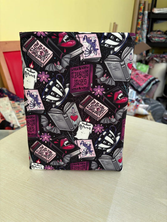Purple slow burn dark romance bookish book sleeve book jacket booksleeve