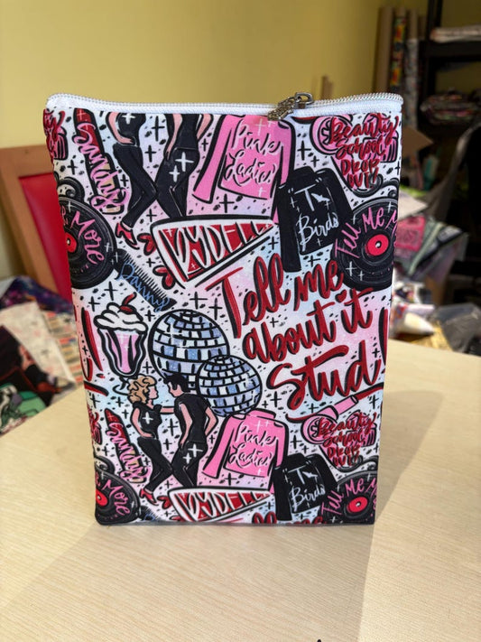 Grease lightening bookish book sleeve book jacket booksleeve