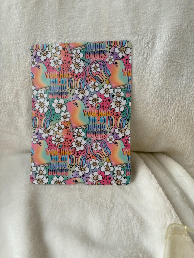 You had me at audio book kindle insert for clear case