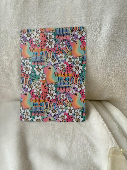 You had me at audio book kindle insert for clear case