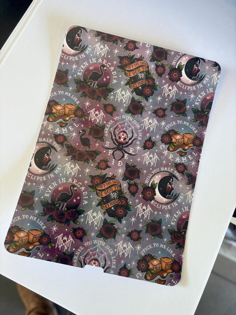 Arcadia token tattoo kindle insert for clear case