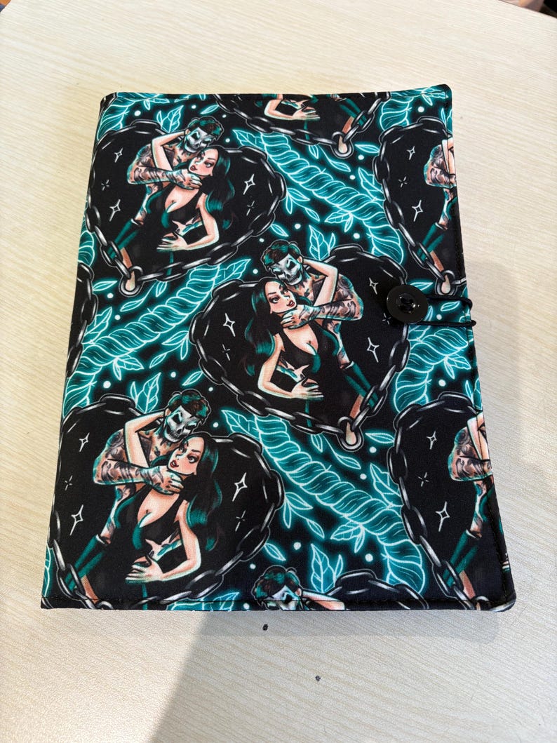Masked men do it better dark romance bookish book sleeve blue book jacket booksleeve