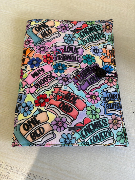 Rainbow book tropes bookish book sleeve book jacket booksleeve