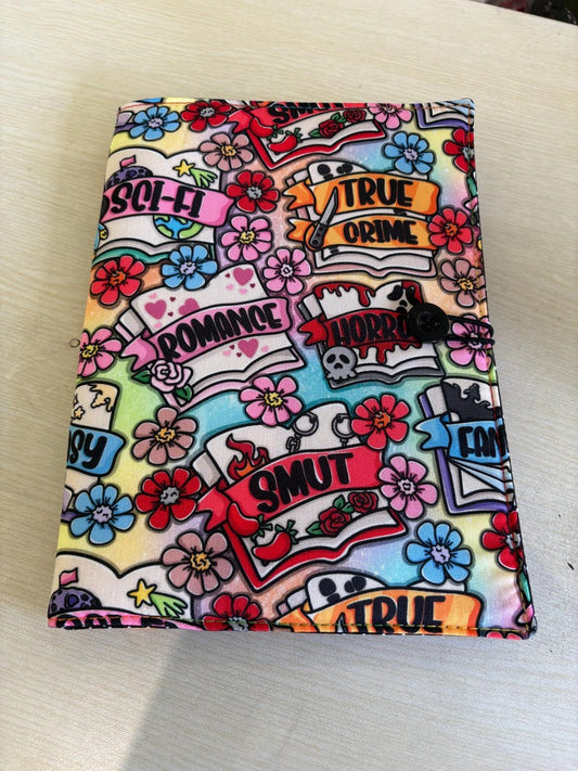Rainbow book genres bookish book sleeve book jacket booksleeve
