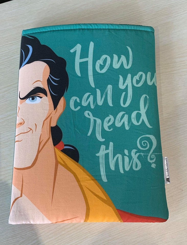 Gaston bookbestie book cover book pouch bookbestie book sleeve pattern may vary book jackets, fabric dust jackets