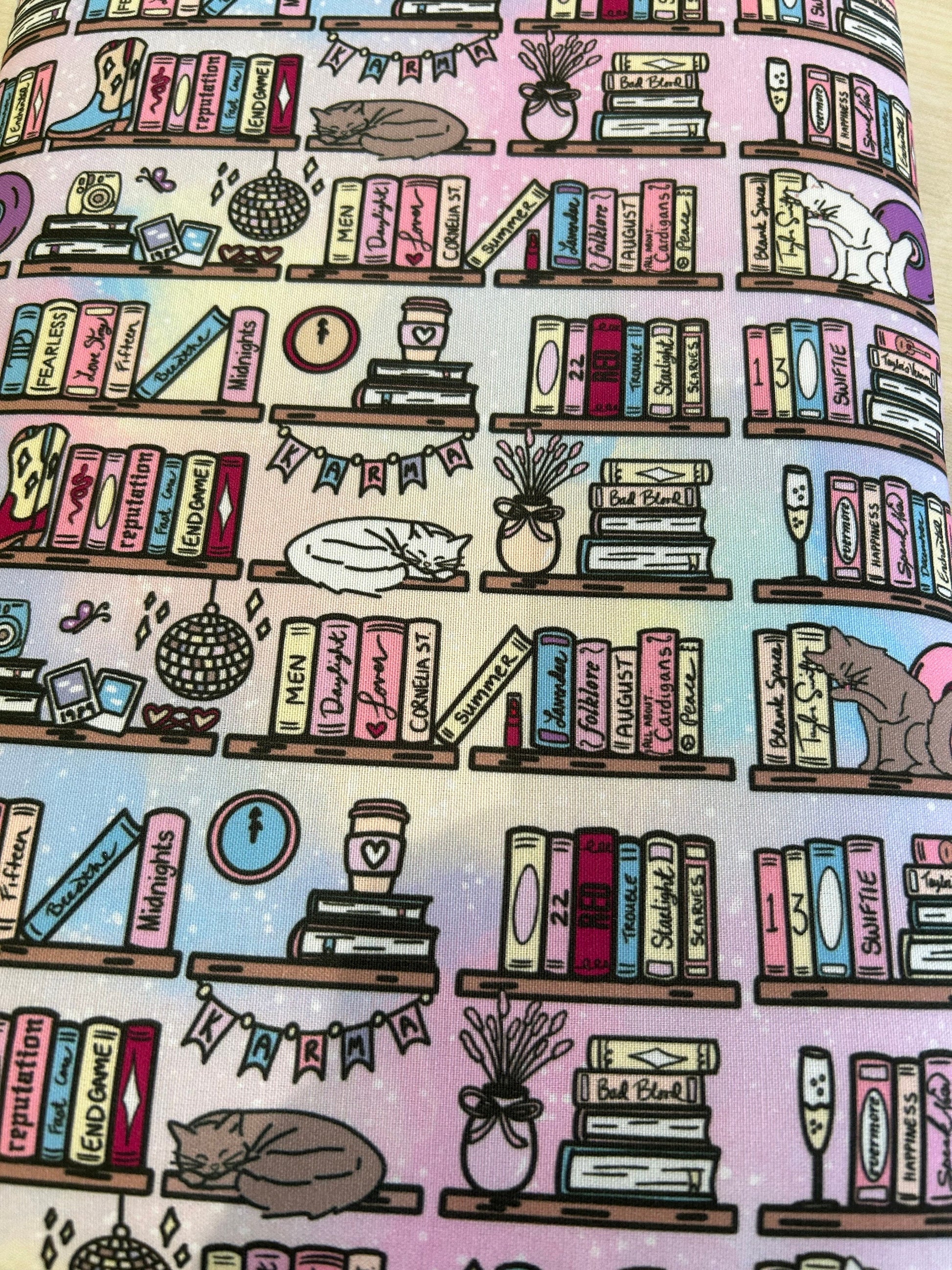 Taylors book shelf booksleeve book cover book pouch bookbestie book sleeve pattern may vary