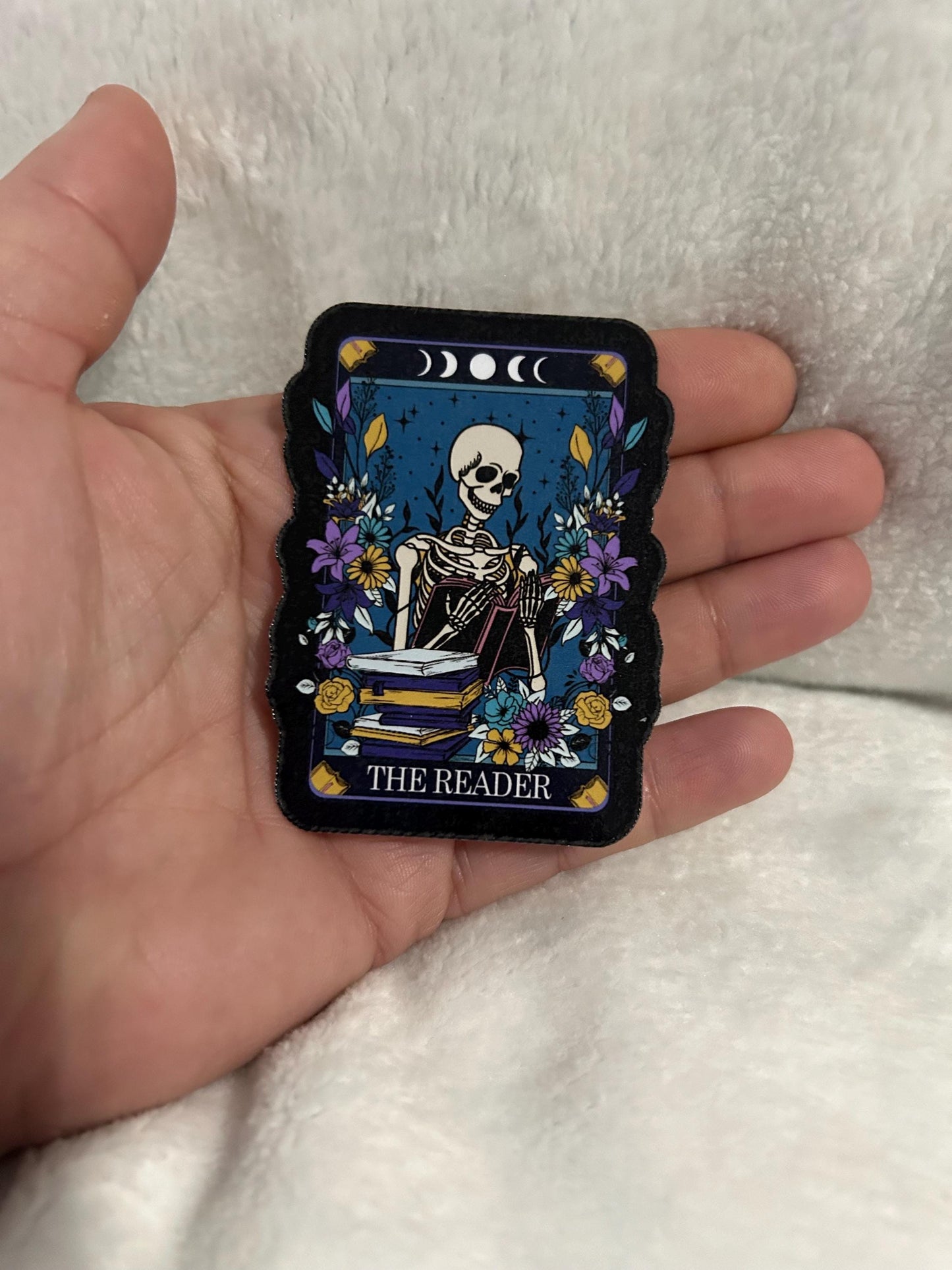 The reader tarot style spicy smut reader sticker bookish book lover reader sticker for kindle, kindle decal decoration,