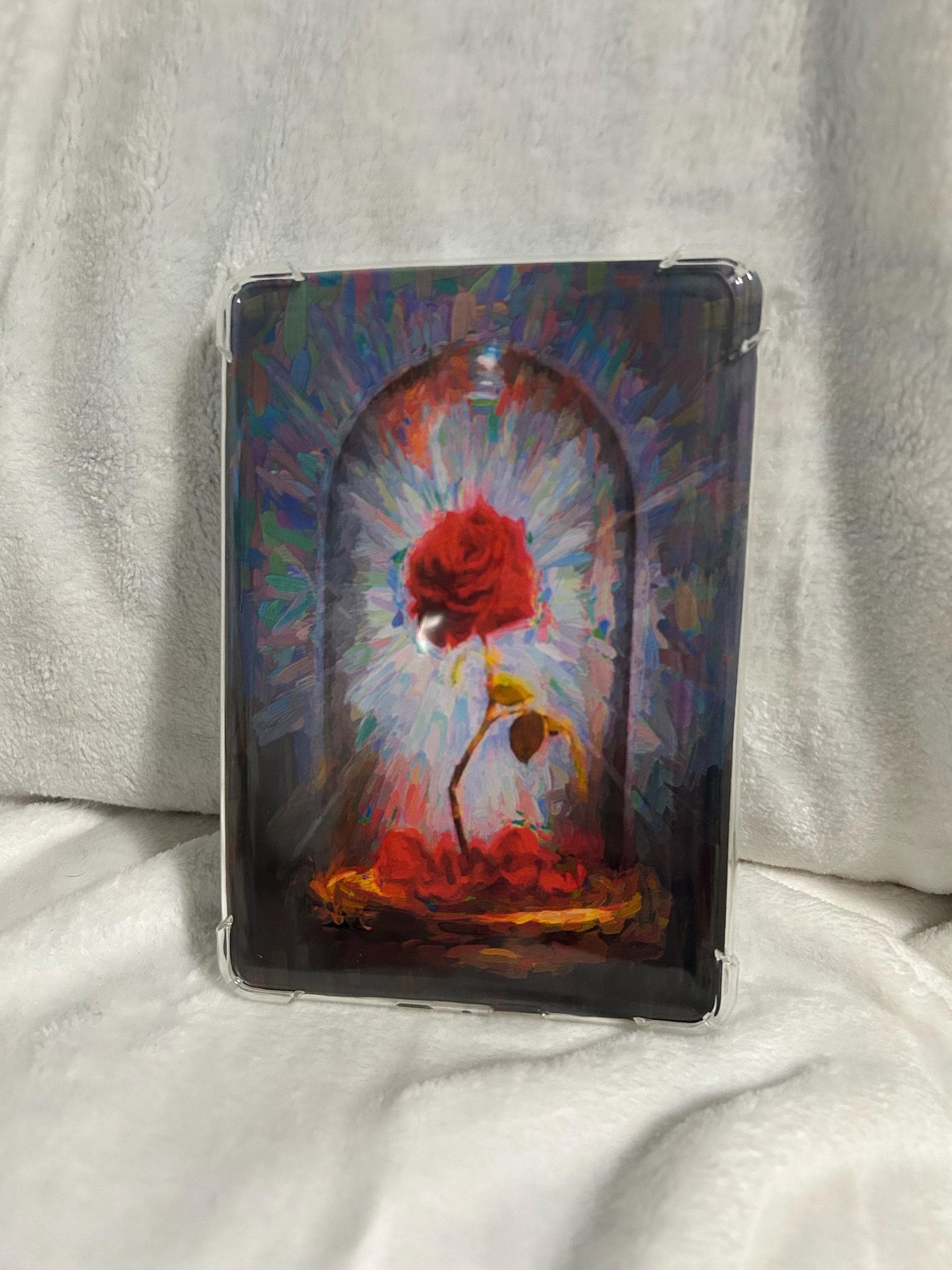 Till the last petal falls kindle e reader insert card for clear case, kindle accessory, kindle decoration, paperwhite, oasis12th gen