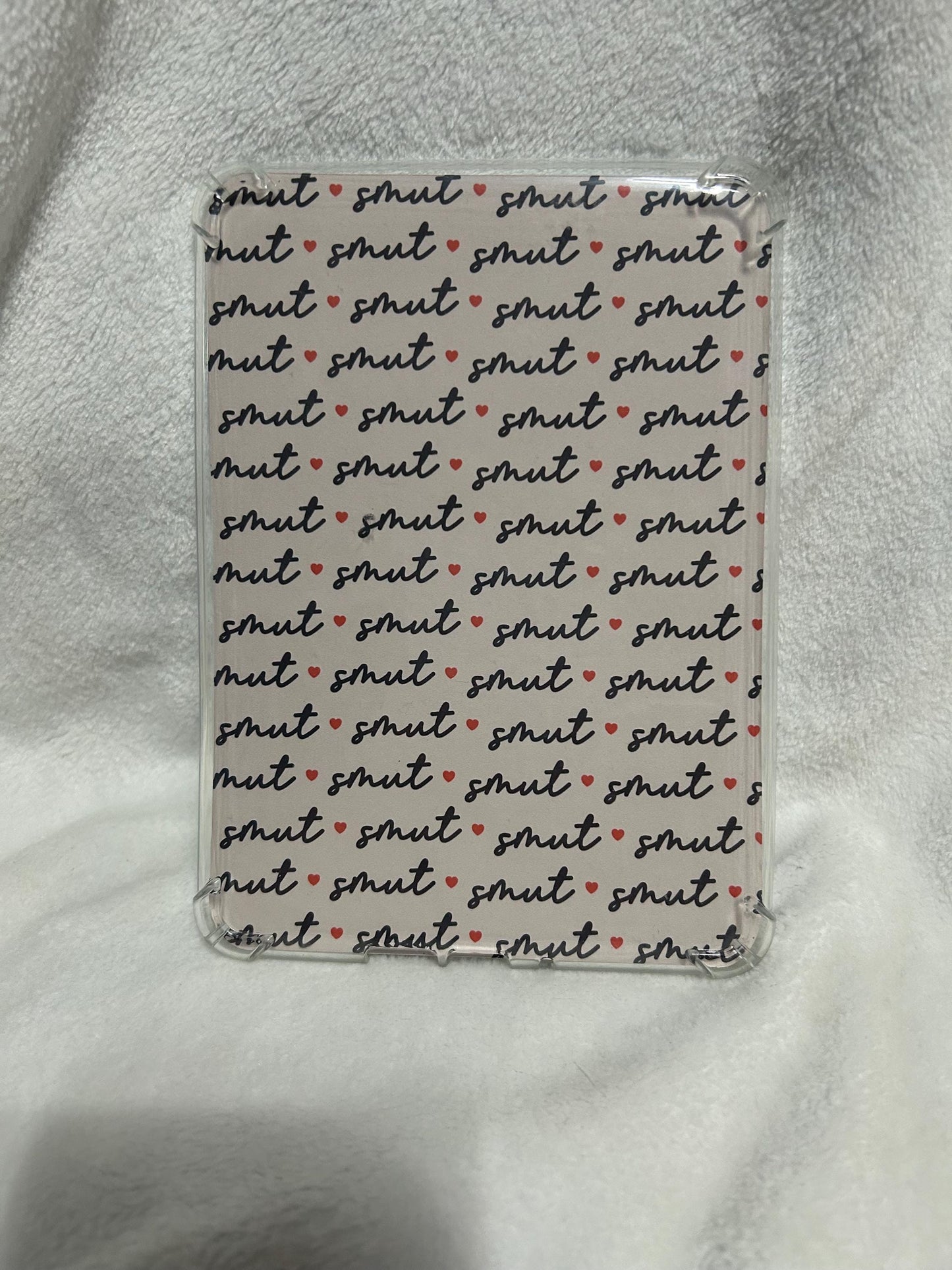 Just smut bookish kindle e reader insert for clear case, kindle accessory, kindle, paperwhite, oasis, scribe 10th 11th 12th gen