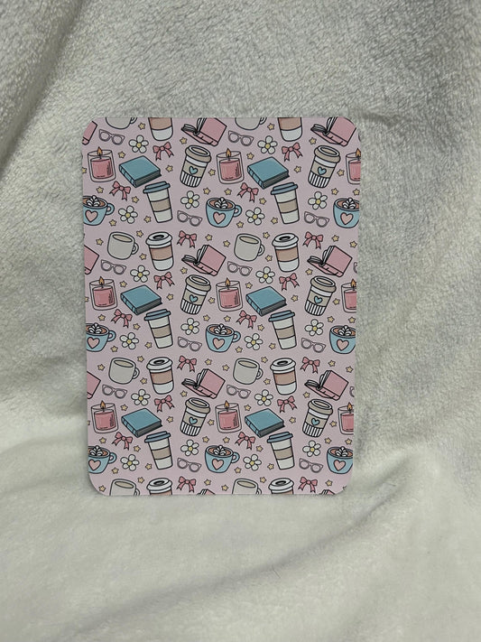 The cosy reader bookish kindle e reader insert for clear case, kindle accessory, kindle, paperwhite, oasis, scribe 10th 11th 12th gen