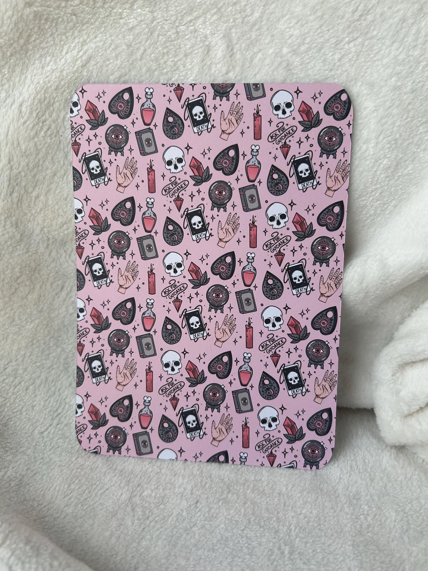 Pink witch kindle e reader insert card for clear case, kindle accessory decoration, kindle, paperwhite, oasis, scribe 10th 11th gen