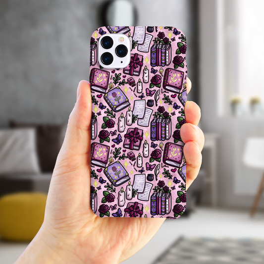 Slow burn bookish mobile phone case for iphone samsung